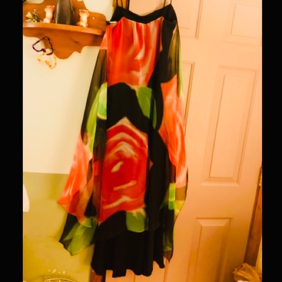 Vintage Joy Stevens Rose Dress - Picture 9 of 9